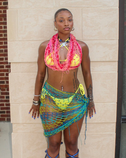 Lovers Qaurrel Multi-Maxi Skirt